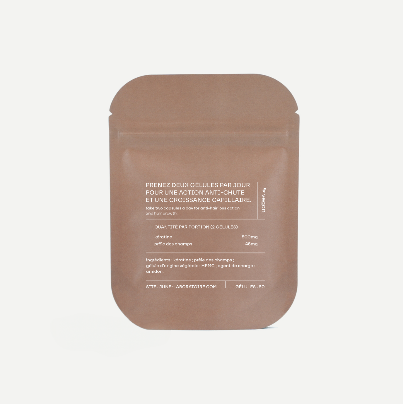 Fórmula para cabello contra la caída