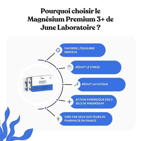 Découvrez les bienfaits du magnésium et l'importance de ses différents sels - June Laboratoire